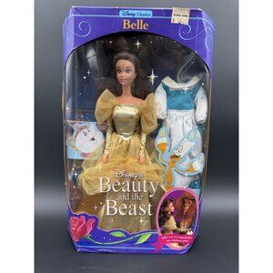 Mattel Disney Classics 1991 Beauty And The Beast Belle Doll 2433 NRFB